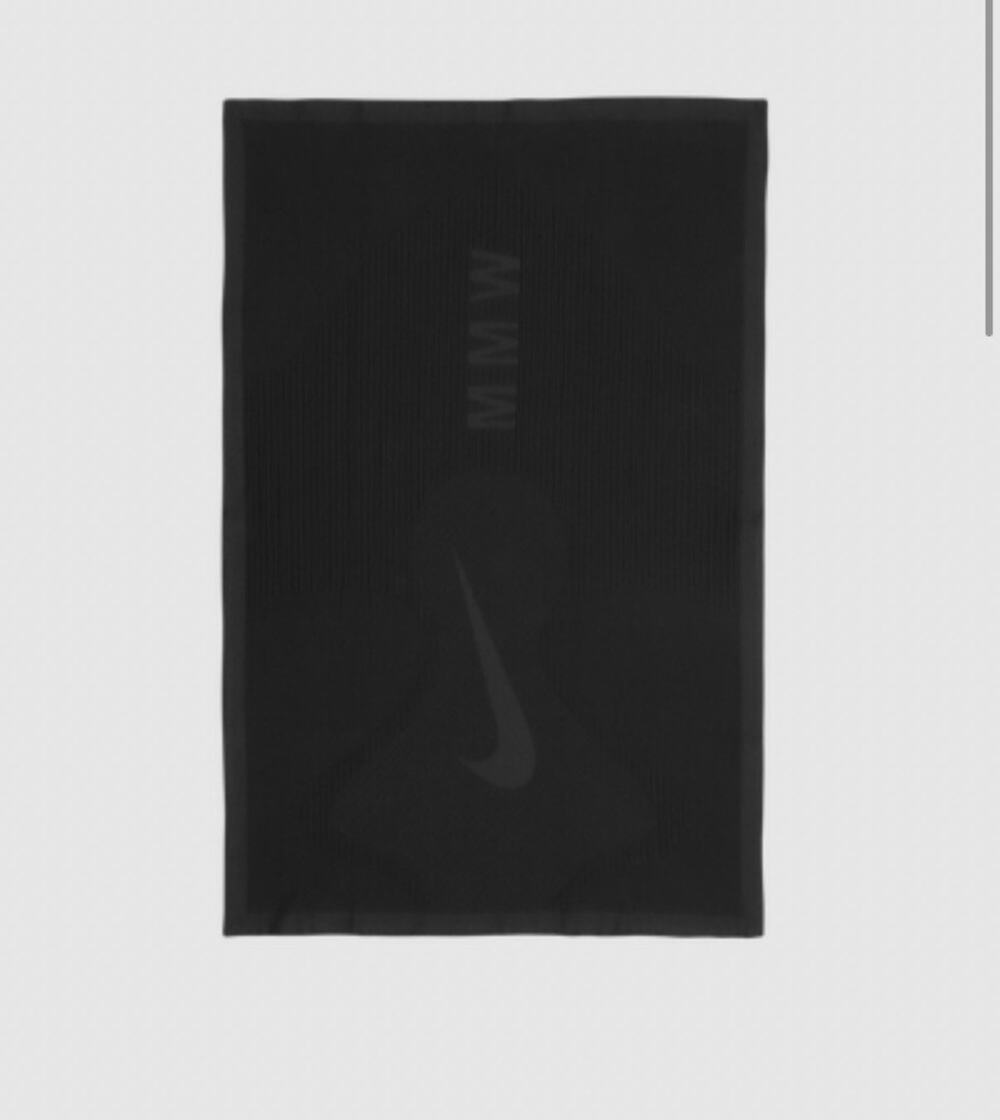 Nike x MMW Matthew M Williams Black Logo Knit Blanket DM4404